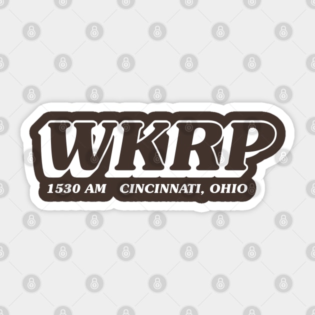 WKRP Sticker by Screen Break